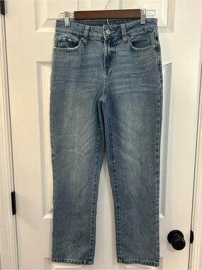 By Rewash Size 25 Medium Wash Straight Leg Jeans